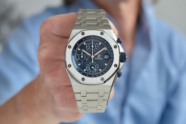 2021 Audemars Piguet Royal Oak Offshore Selfwinding Chronograph steel 26238ST.OO.2000ST.01