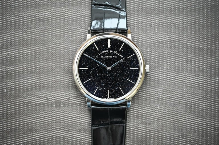 A. Lange & Söhne Saxonia Thin Black Gold Flux