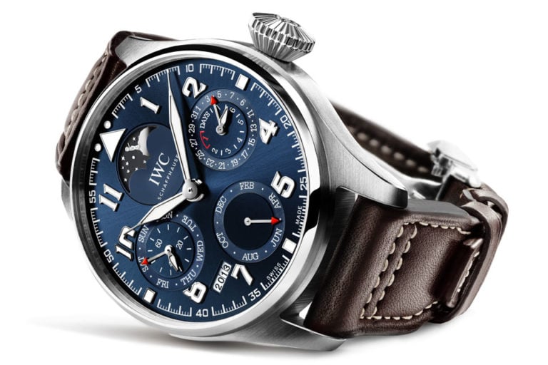IWC Big Pilot Perpetual Calendar Petit Prince in platinum
